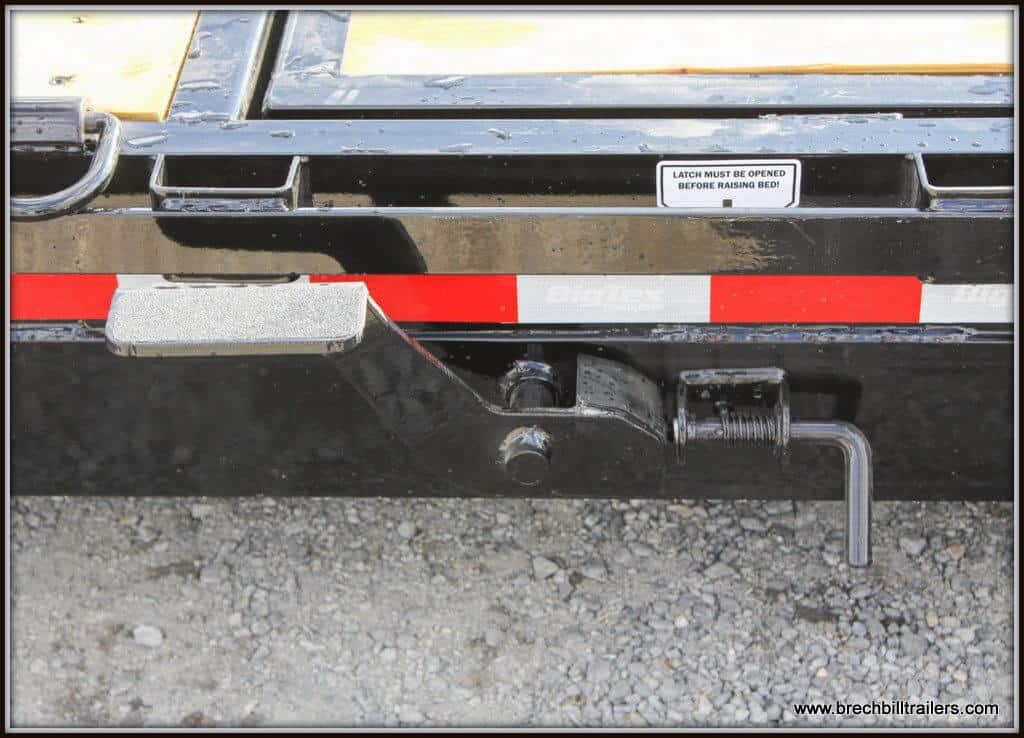 BigTex Heavy Duty Tilt Deck Trailer - Frame Section