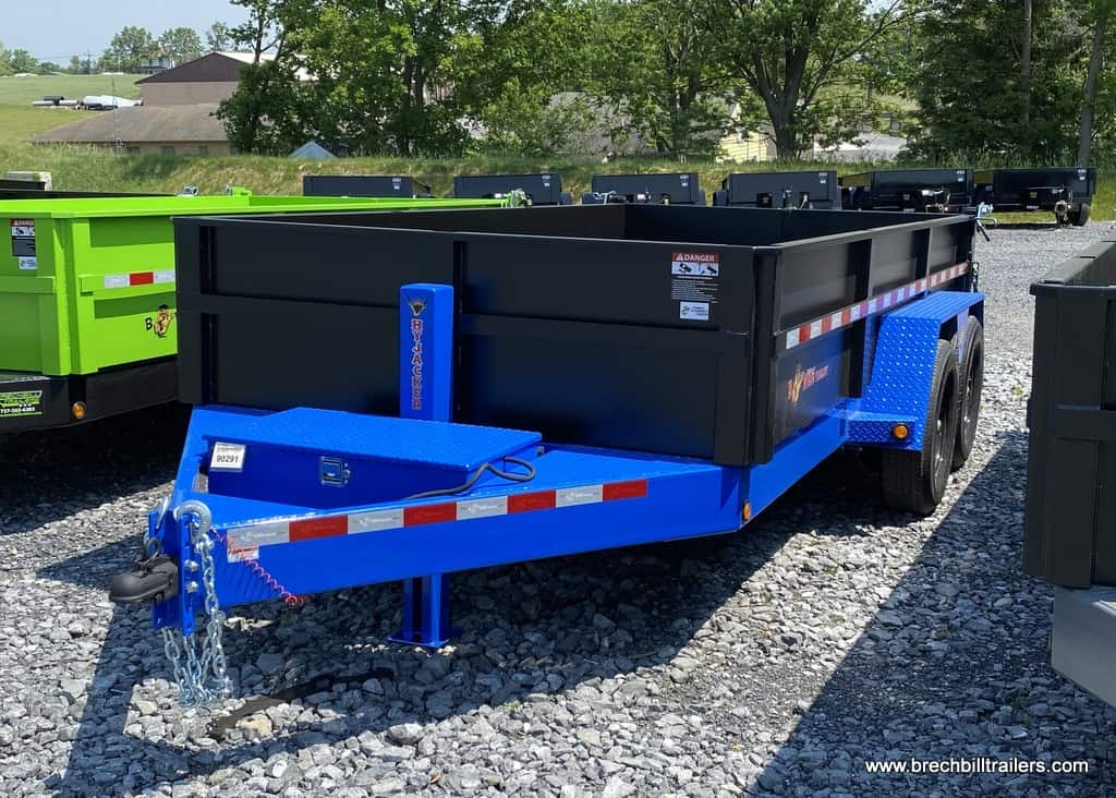 STEEL DUMP TRAILER IN STOCK FOR SALE