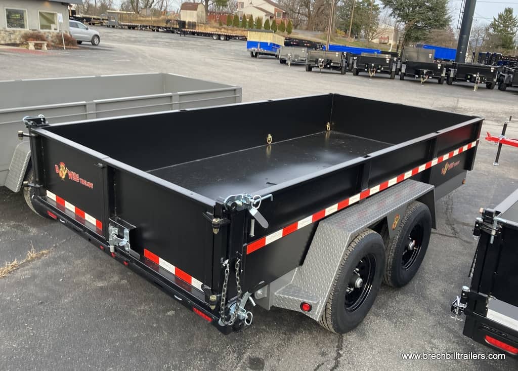 Bwise-Dump-Trailer-82x14x15.4K-DLP14-15-HTONE-BLACK-WITH-HTONE-GRAY-BLACK-MOD-WHEELS-STEEL