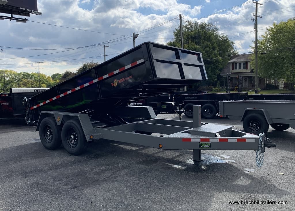 Bwise Dump Trailer 82x14'x15.4K (DLP14-15) for sale in the parking lot