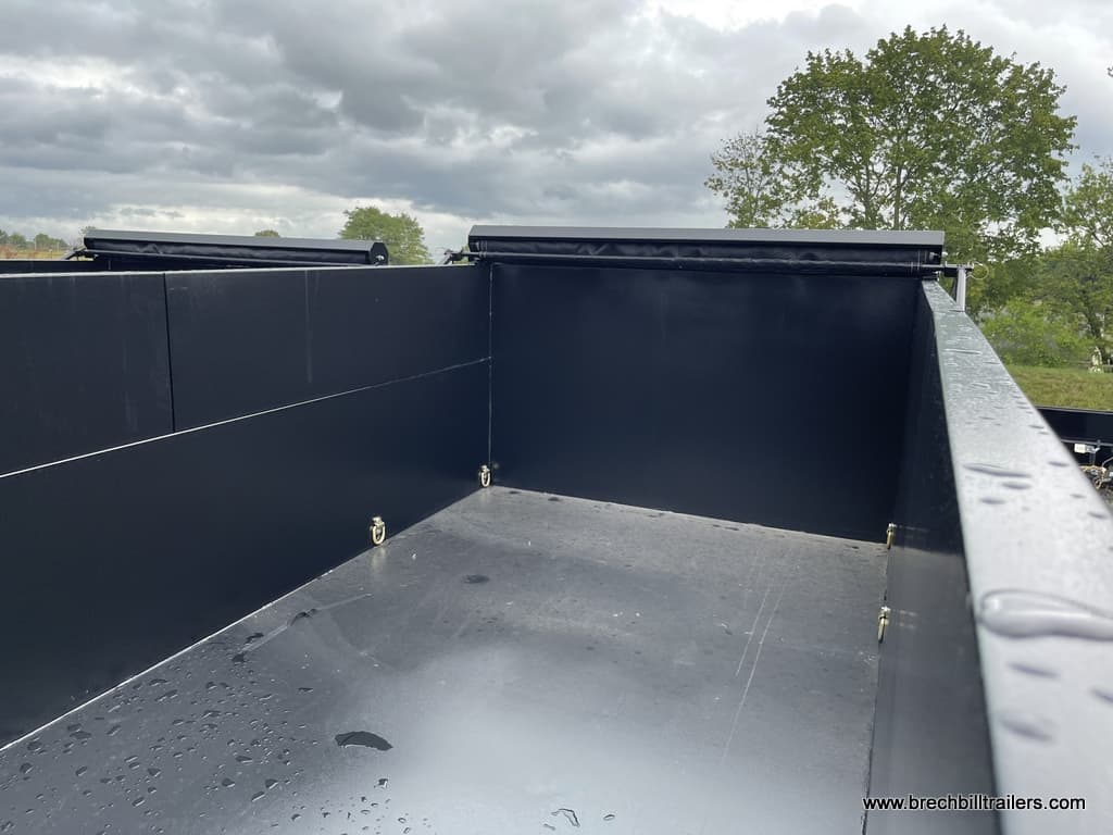 LARGE HEAVY DUTY BLACK AND GRAY DUMP
