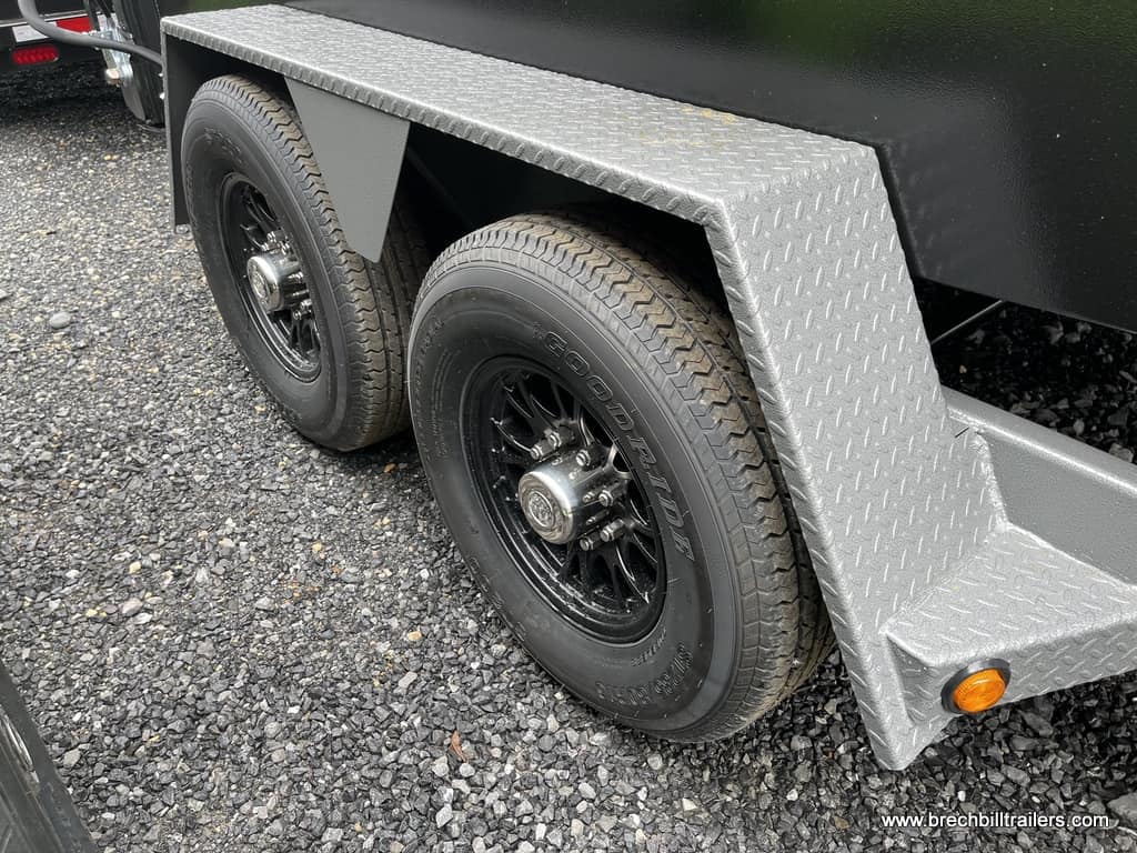 LARGE HEAVY DUTY BLACK AND GRAY DUMP