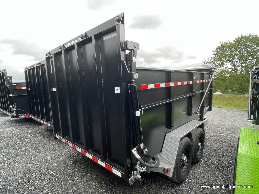 LARGE HEAVY DUTY BLACK AND GRAY DUMP