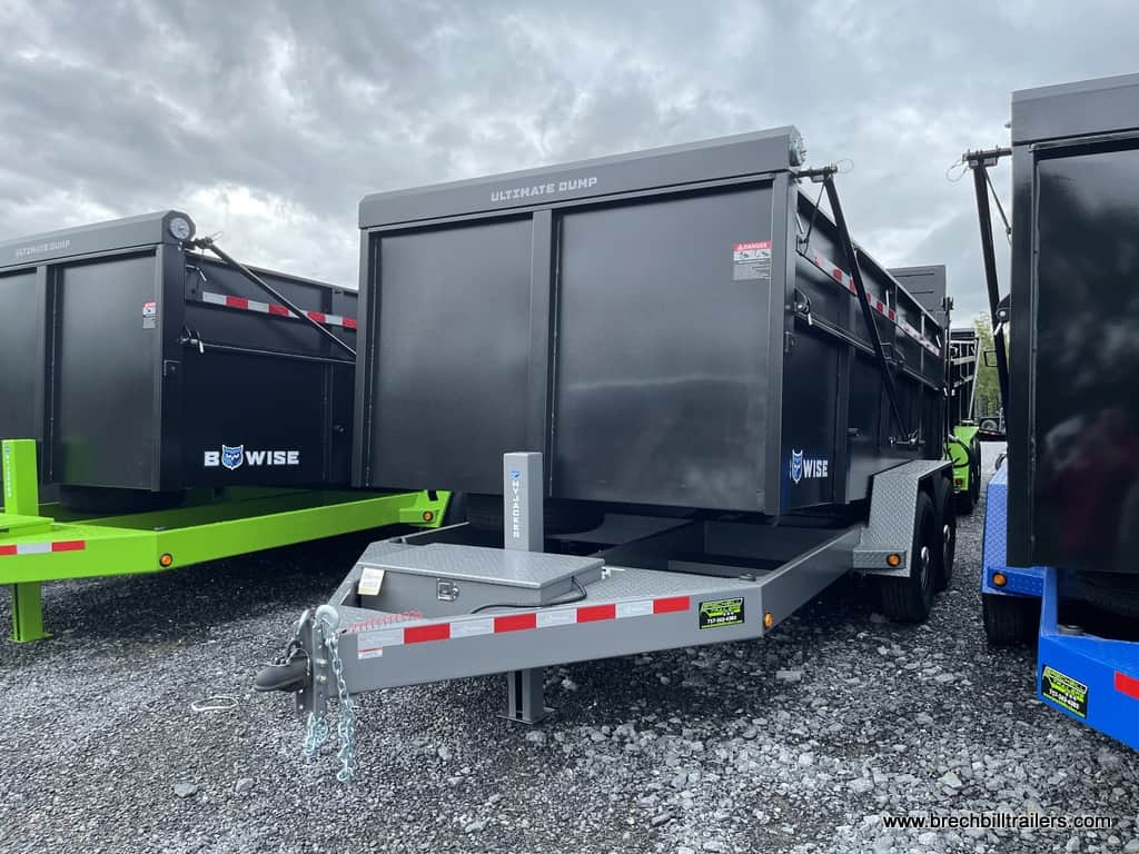 LARGE HEAVY DUTY BLACK AND GRAY DUMP