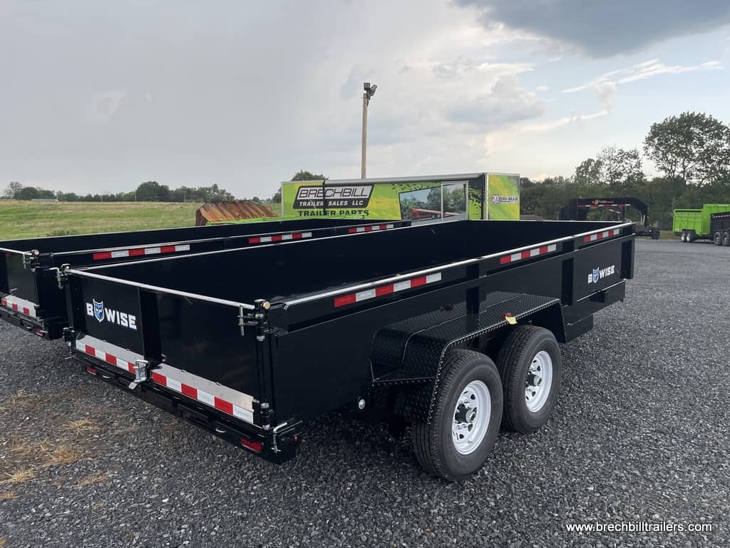 BLACK BWISE DUMP TRAILER