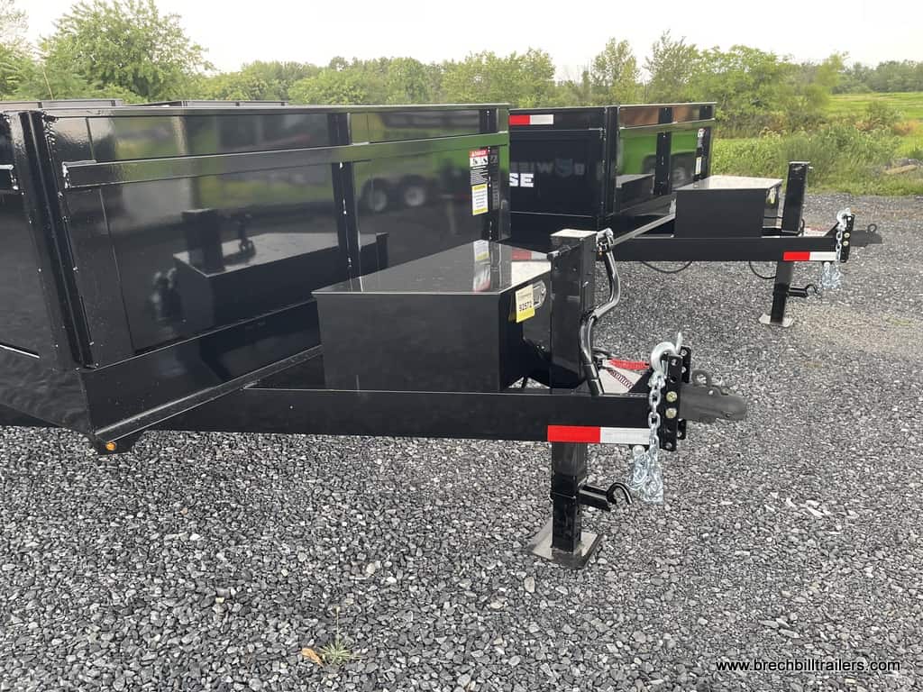 BLACK BWISE DUMP TRAILER