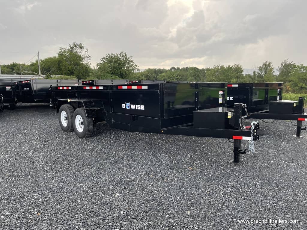 BLACK BWISE DUMP TRAILER