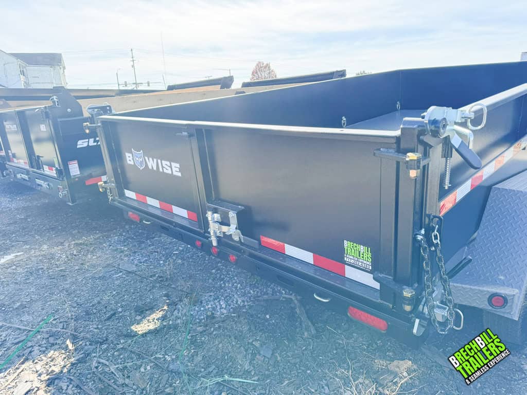 Brand new Bwise DLP 15.4k HD Dump Trailer in black