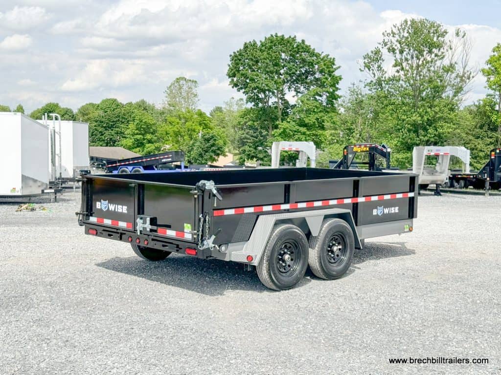 7x14 Bwise DLP 15.4K Heavy Duty Dump Trailer