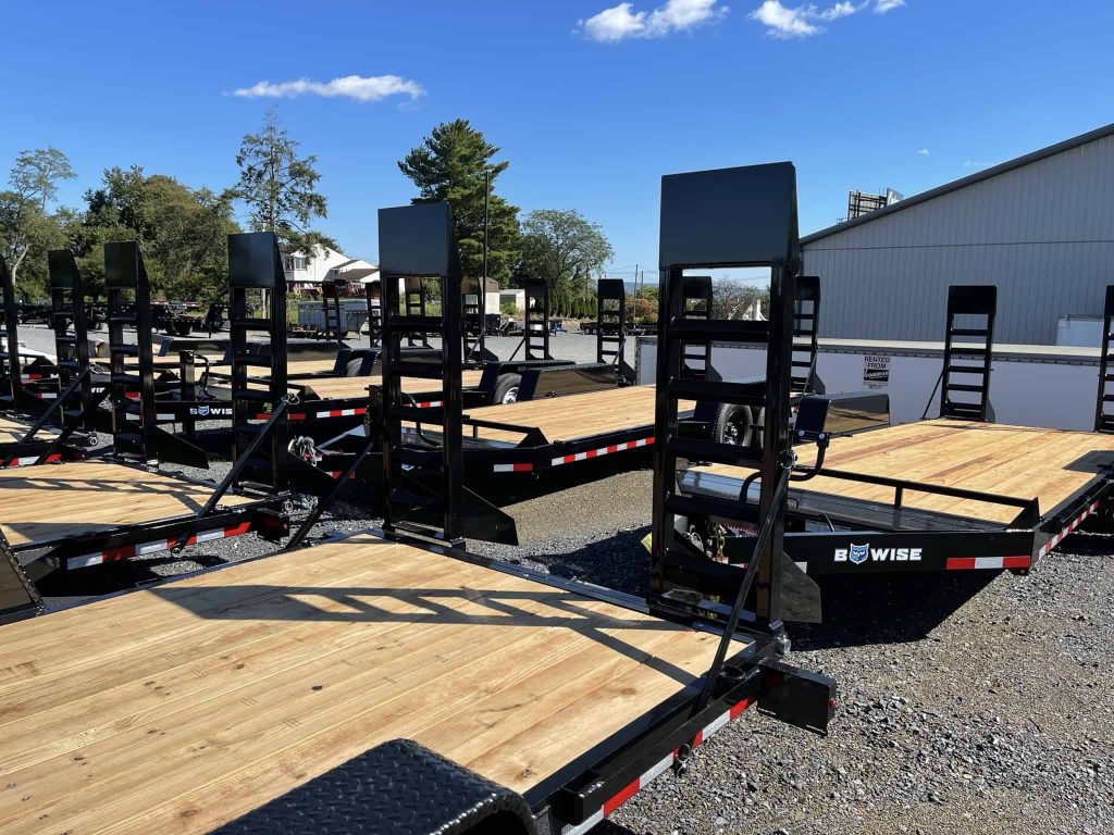 LOW PROFILE BWISE EQUIPMENT HAULER TRAILER