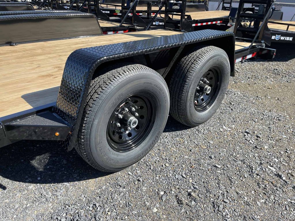 LOW PROFILE BWISE EQUIPMENT HAULER TRAILER