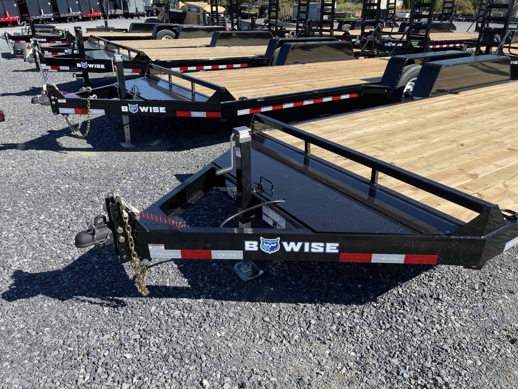 LOW PROFILE BWISE EQUIPMENT HAULER TRAILER