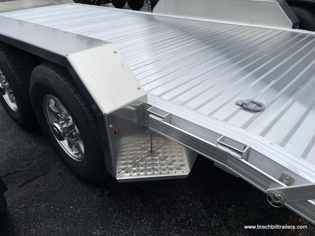 ALUMINUM LOW PRO EQUIPMENT HAULER TRAILER FOR SALE