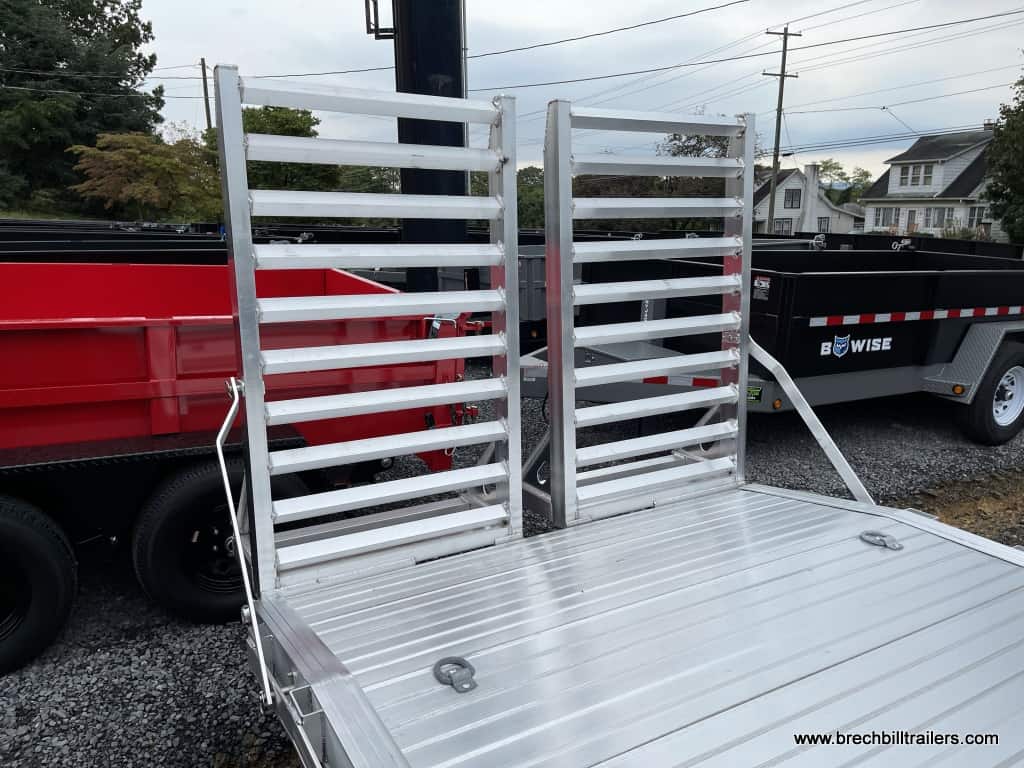 ALUMINUM LOW PRO EQUIPMENT HAULER TRAILER FOR SALE