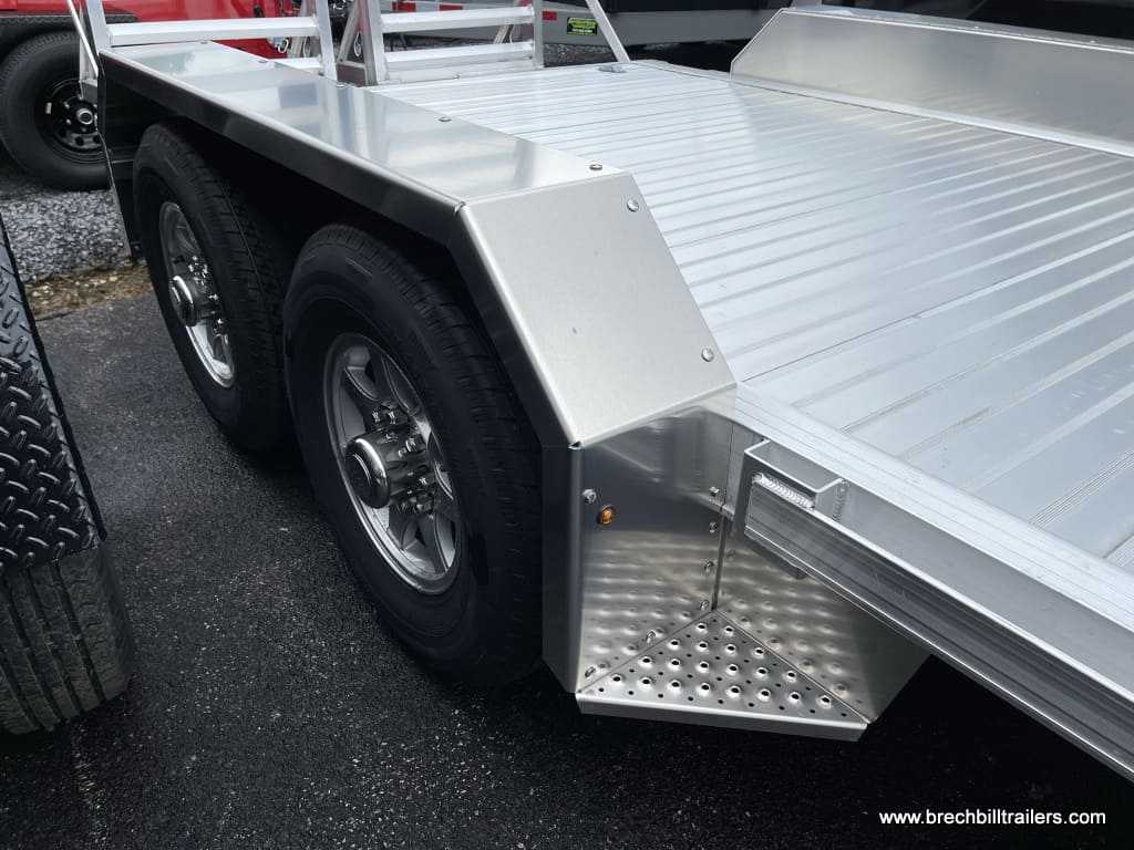 ALUMINUM LOW PRO EQUIPMENT HAULER TRAILER FOR SALE