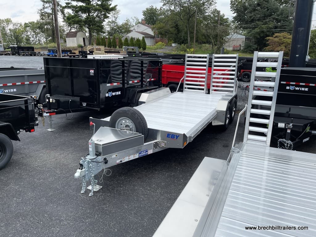 ALUMINUM LOW PRO EQUIPMENT HAULER TRAILER FOR SALE
