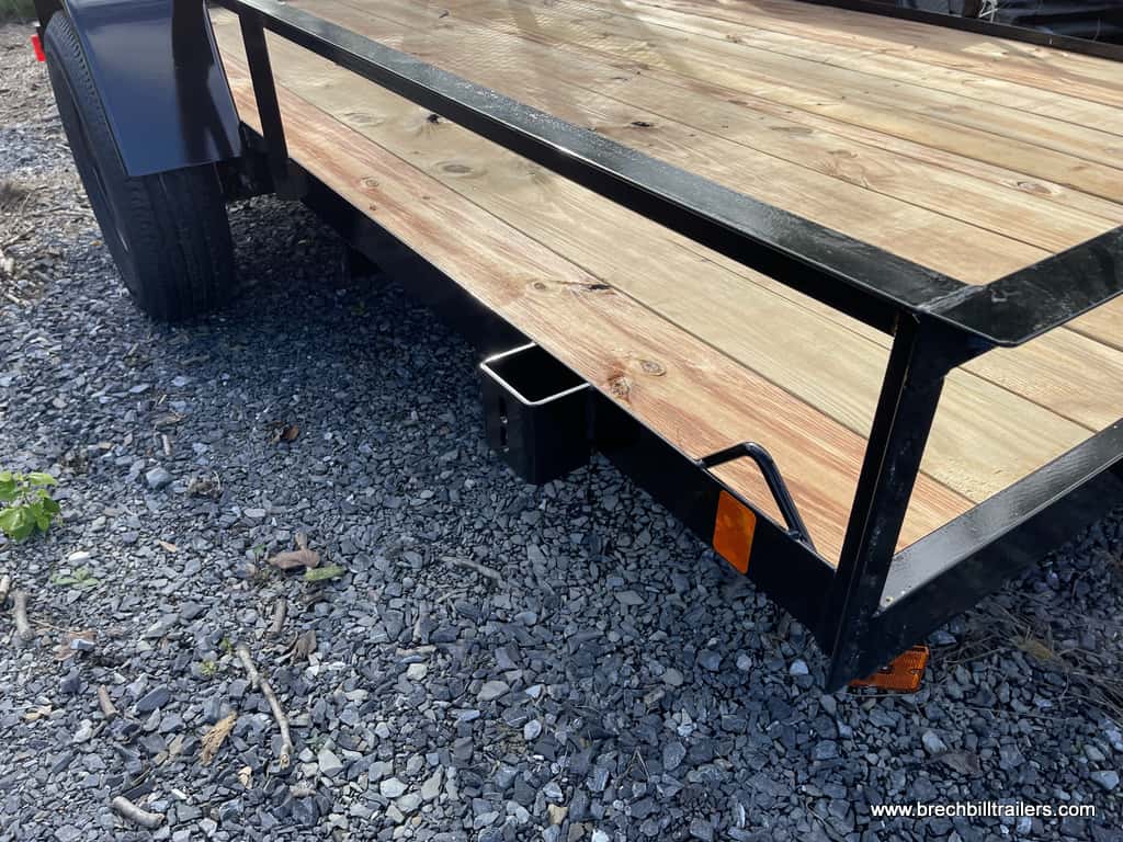 SMALL LOW PRO WOODEN DECK LANDSCAPE UTILITY TRAILER