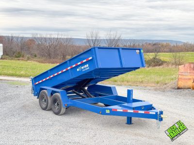 Bwise DLP 15.4K Heavy Duty Dump Trailer 7x14 (DLP14-15)
