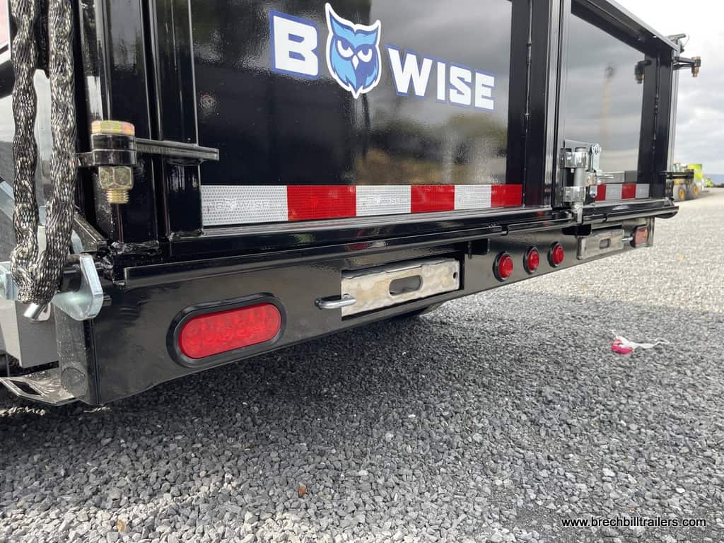 HEAVY DUTY DUMP TRAILER WITH ALUMINUM RAMPS