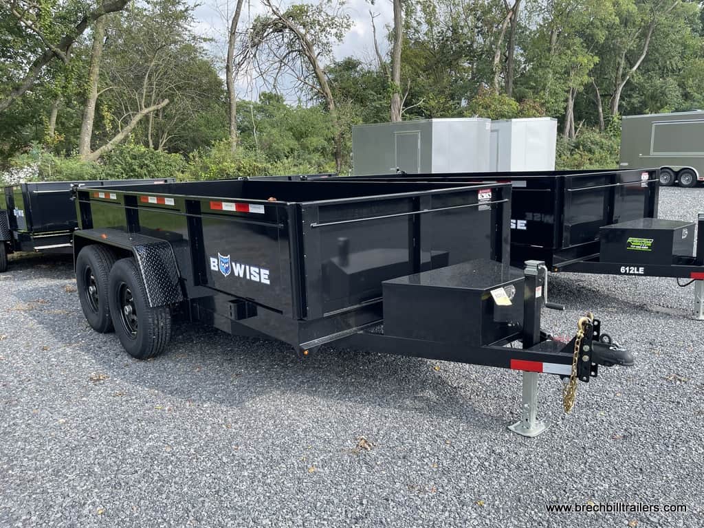 Bwise Dump Trailer 6’x12’x12K