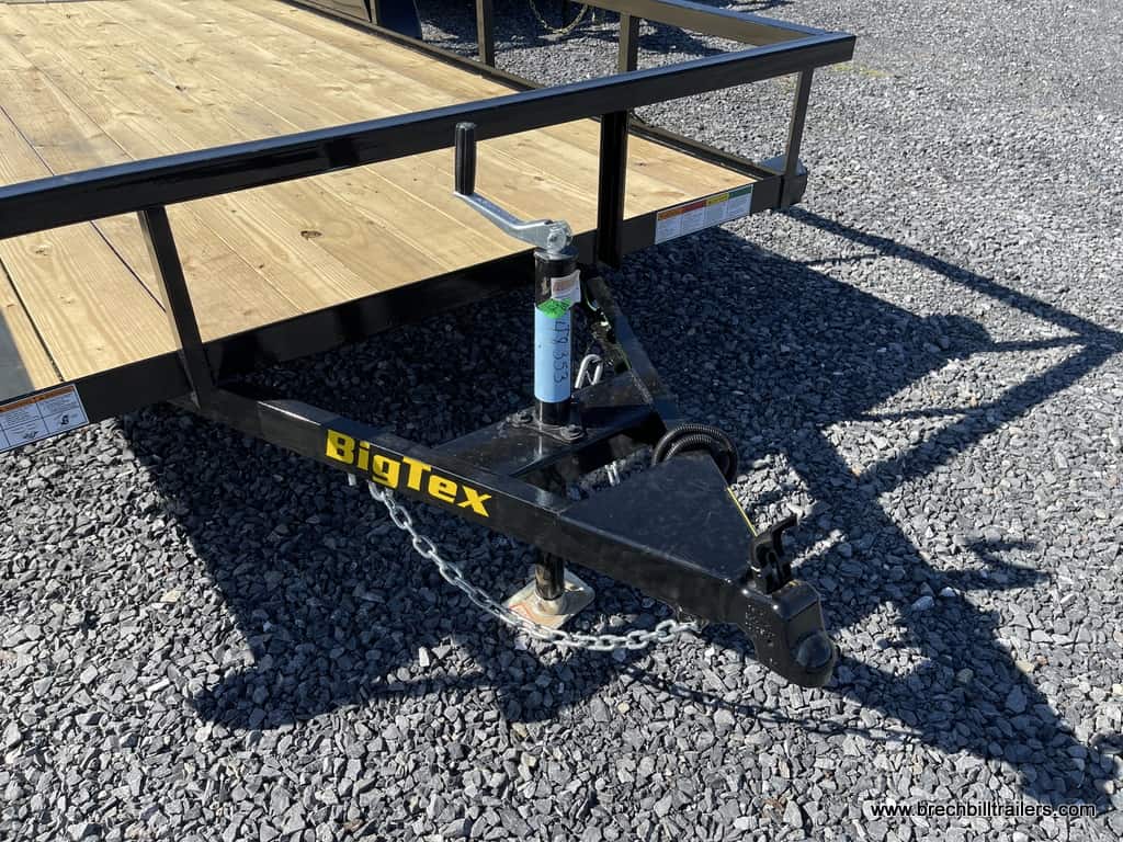 SMALL BIGTEX OPEN SIDE LANDSCAPE YARD TRAILER