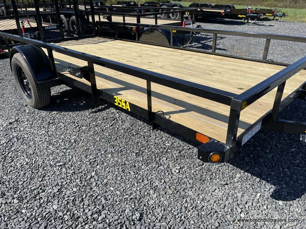 SMALL BIGTEX OPEN SIDE LANDSCAPE YARD TRAILER