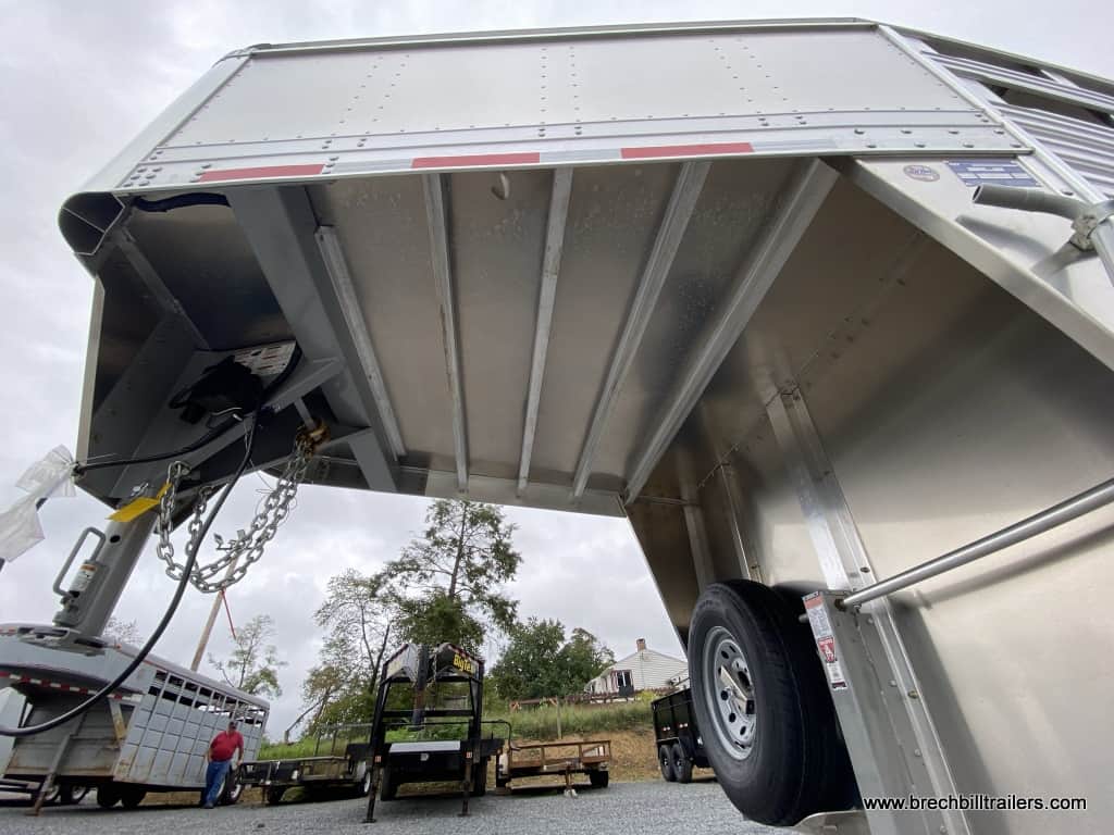 EBY ALUMINUM CATTEL HORSE LIVE STOCK FARM TRAILER