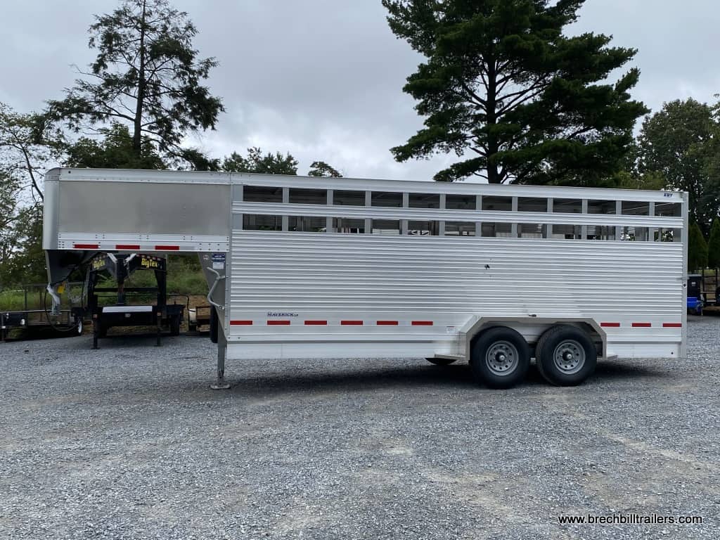 EBY ALUMINUM CATTEL HORSE LIVE STOCK FARM TRAILER