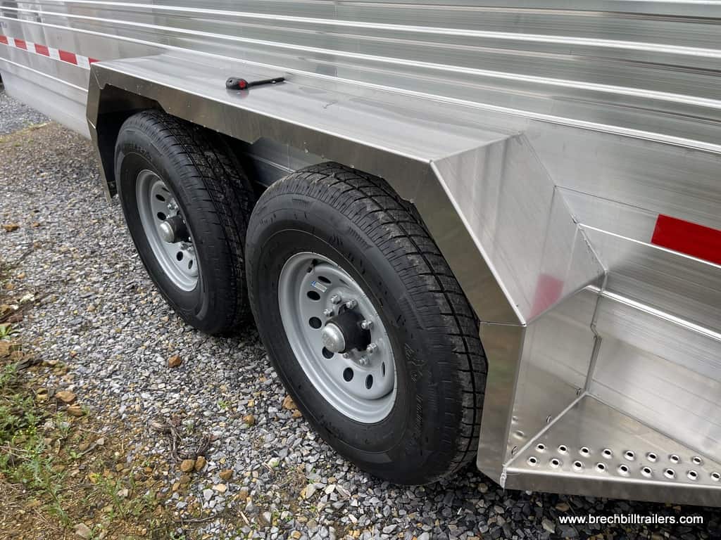 EBY ALUMINUM CATTEL HORSE LIVE STOCK FARM TRAILER