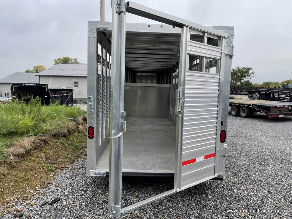EBY ALUMINUM CATTEL HORSE LIVE STOCK FARM TRAILER