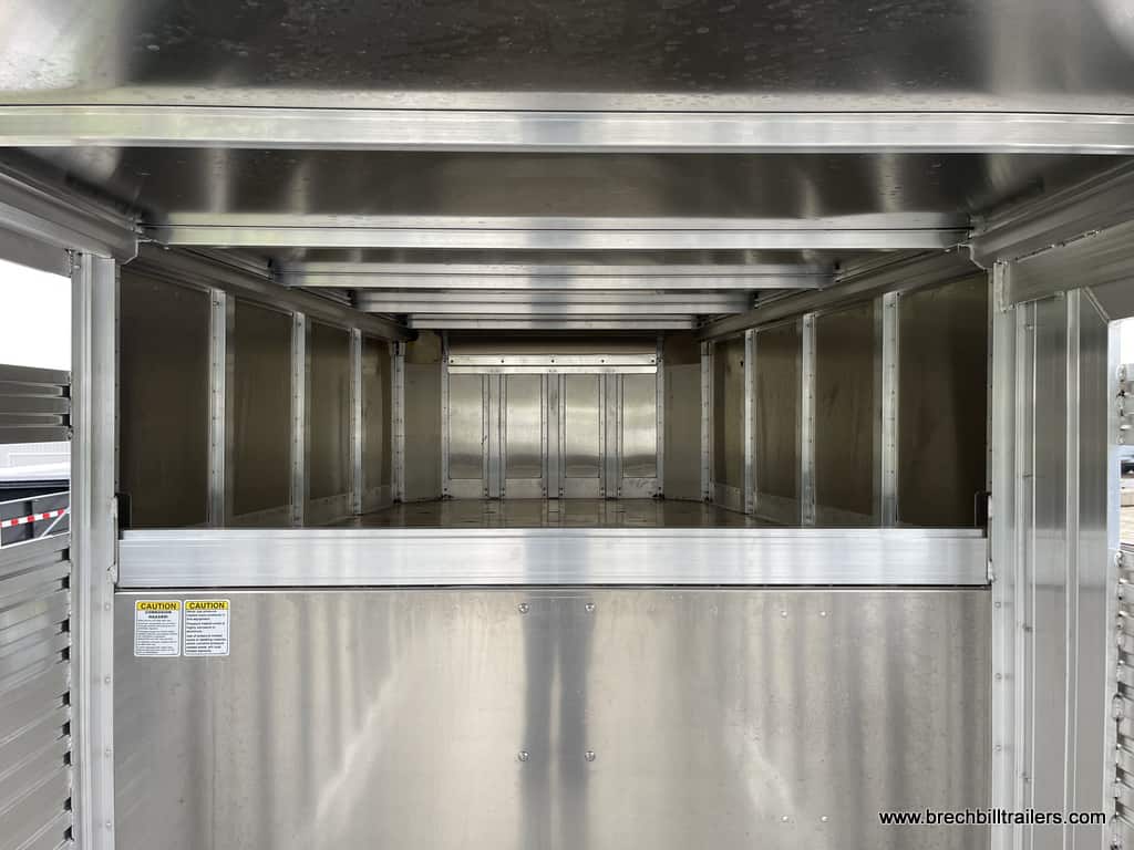 EBY ALUMINUM CATTEL HORSE LIVE STOCK FARM TRAILER