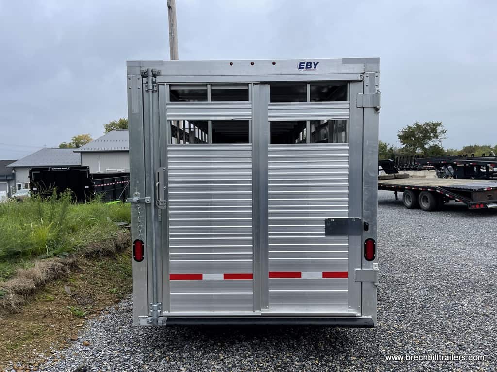 EBY ALUMINUM CATTEL HORSE LIVE STOCK FARM TRAILER