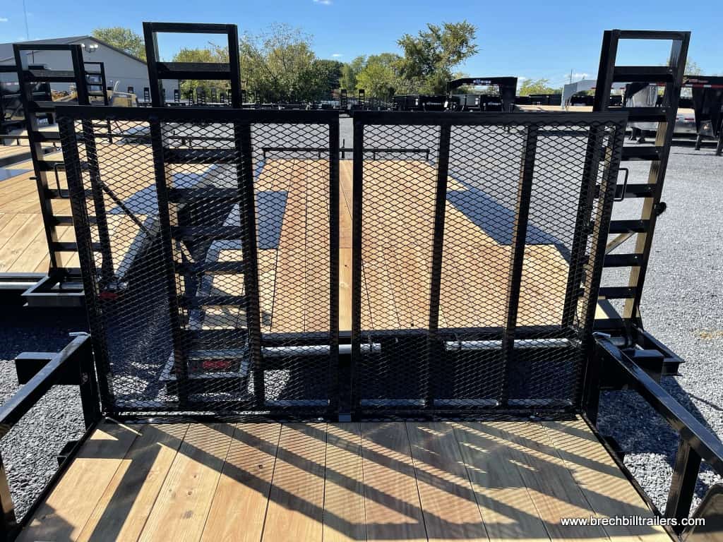 BWISE LANDSCAPE UTILITY TRAILER FOR SALE WITH FOLD DOWN SIDE GATE RAMP