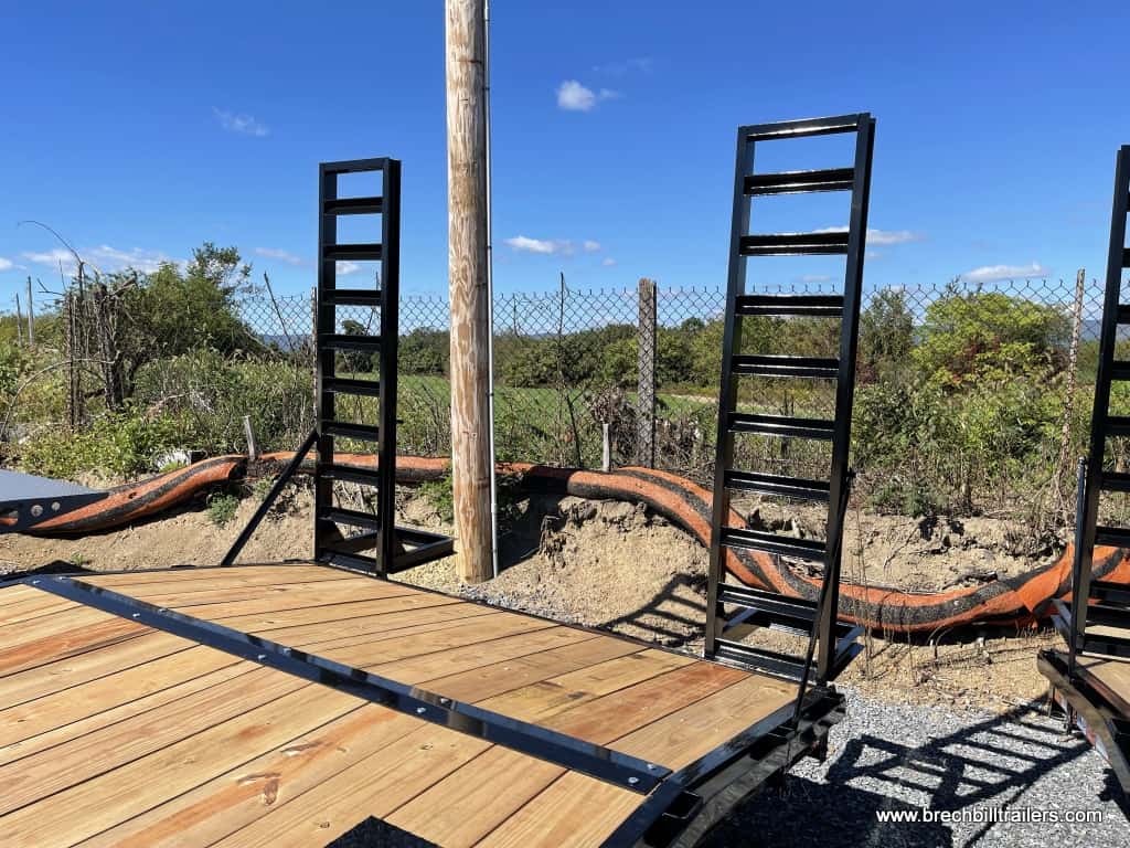 DECK OVER EQUIPMENT TRAILER BWISE LADDER RAMPS