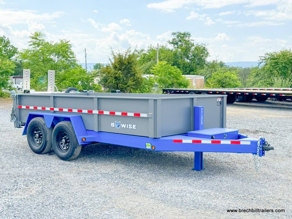 Bwise DLP 15.4K Heavy Duty Dump Trailer for sale at Brechbill Trailers.