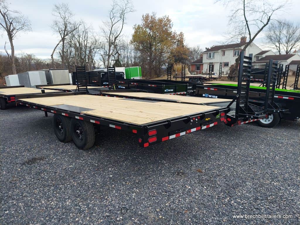 Big Tex 14OA Heavy Duty Over-The-Axle Bumperpull Equipment Trailer1, 14OA-20BK-8SIR