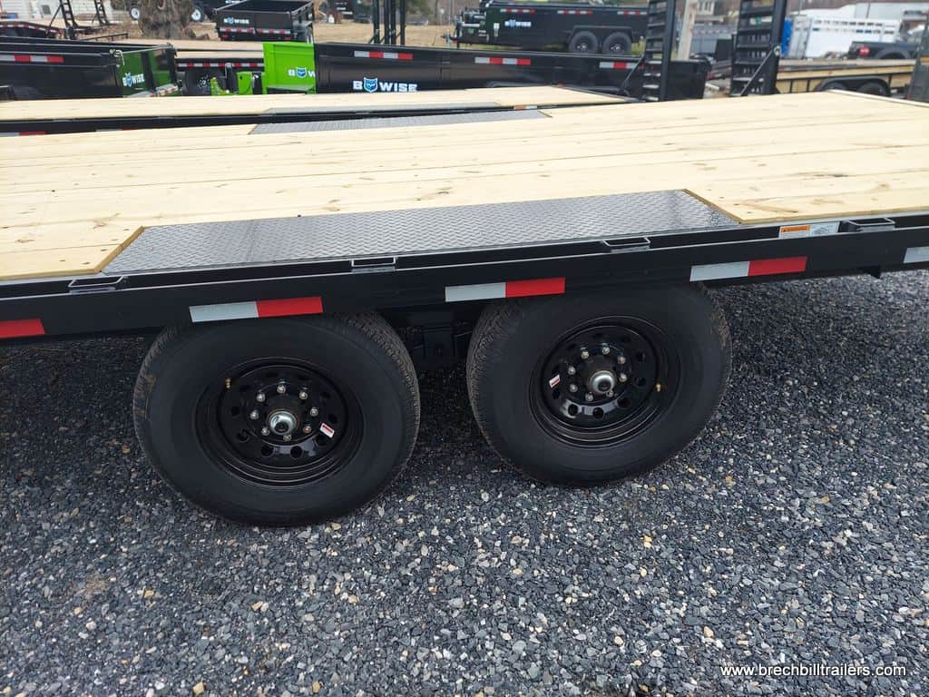 Big Tex 14OA Heavy Duty Over-The-Axle Bumperpull Equipment Trailer1, 14OA-20BK-8SIR