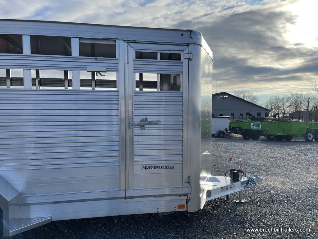 ALL ALUMINUM STOCK TRAILER FOR SALE