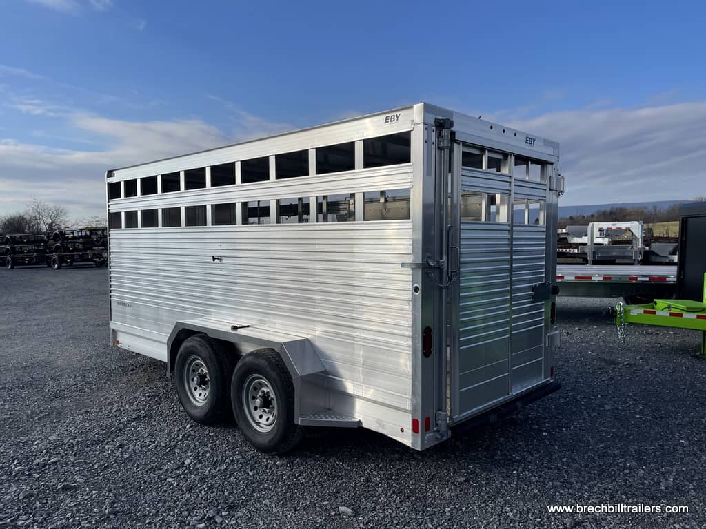 ALL ALUMINUM STOCK TRAILER FOR SALE