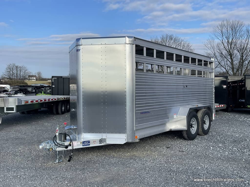 ALL ALUMINUM STOCK TRAILER FOR SALE
