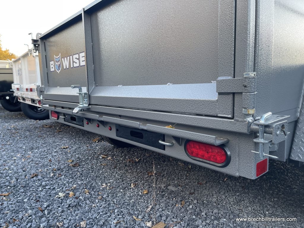 BWISE DUMP TRAILER FOR SALE HTONE GRAY