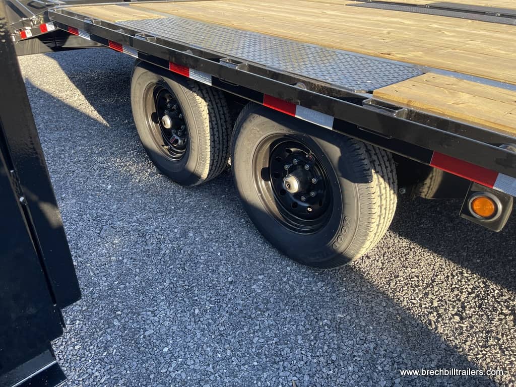 HEAVY DUTY DECK OVER GOOSENECK EQUIPMENT HAULER