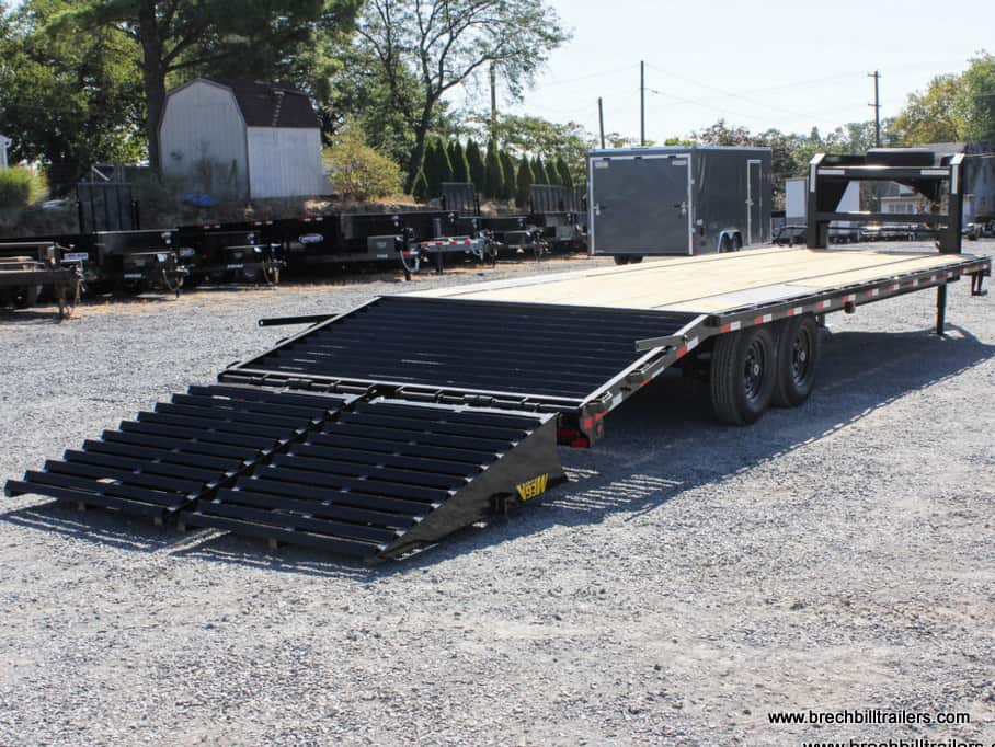 HEAVY DUTY DECK OVER GOOSENECK EQUIPMENT HAULER