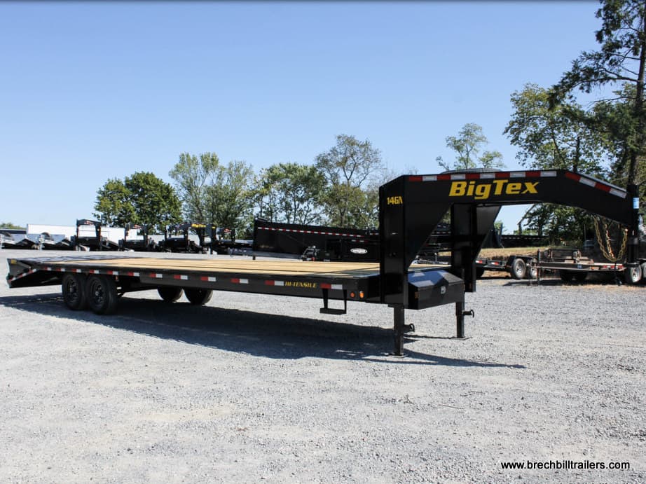 HEAVY DUTY DECK OVER GOOSENECK EQUIPMENT HAULER