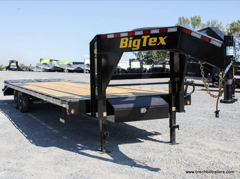 HEAVY DUTY DECK OVER GOOSENECK EQUIPMENT HAULER