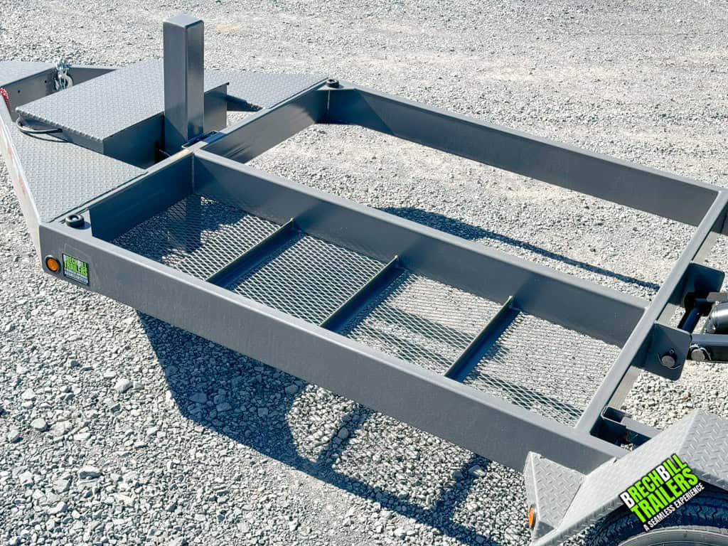 Gray frame on Bwise DLP dump trailer