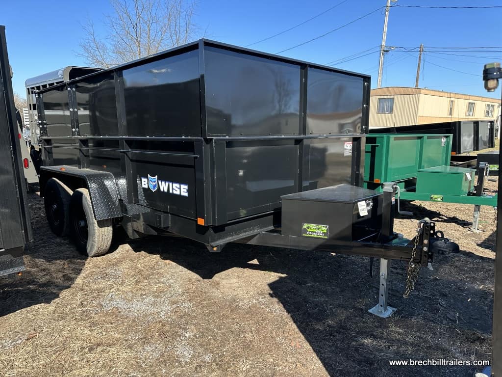 Bwise LP LE 10K Low Pro Dump Trailer 7'x12'