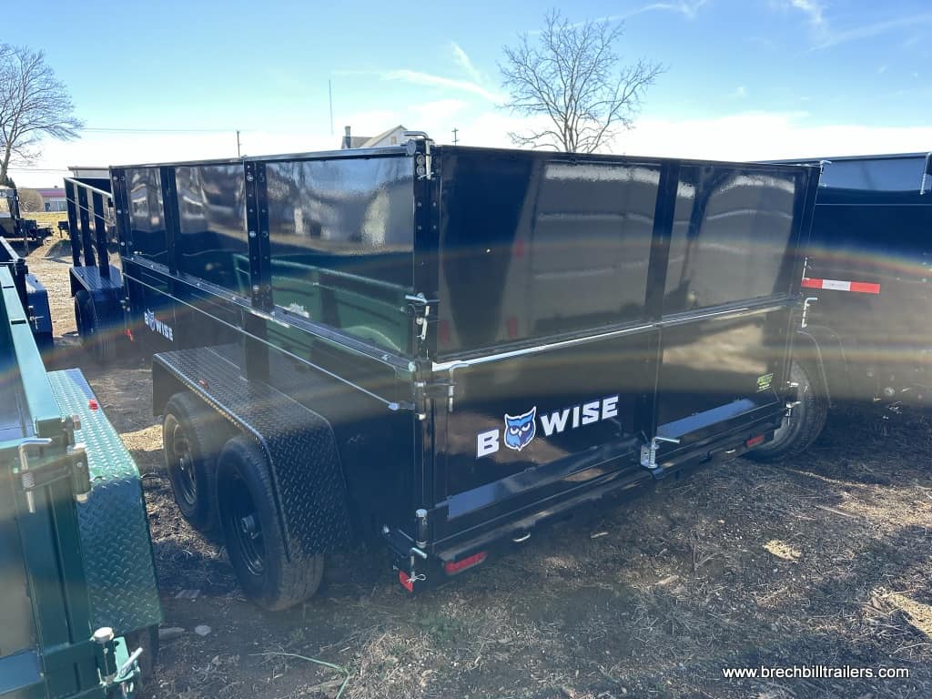 Bwise LP LE 10K Low Pro Dump Trailer 7'x12' (DT712LP-LE-10)