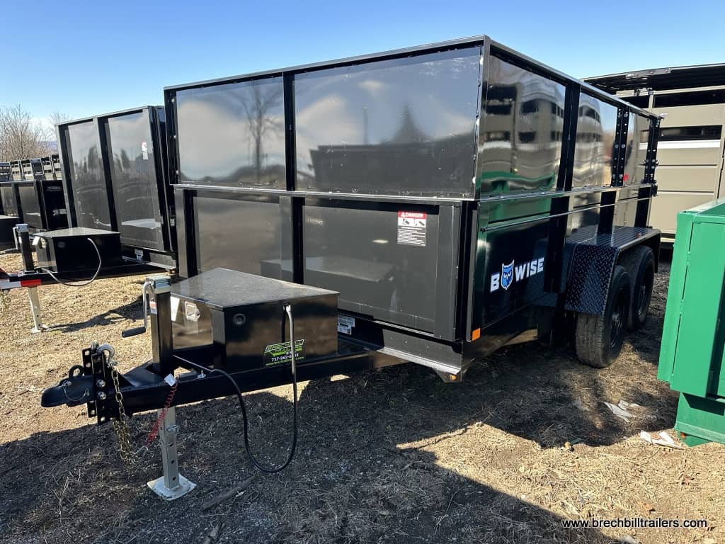 Bwise LP LE 10K Low Pro Dump Trailer 7'x12'