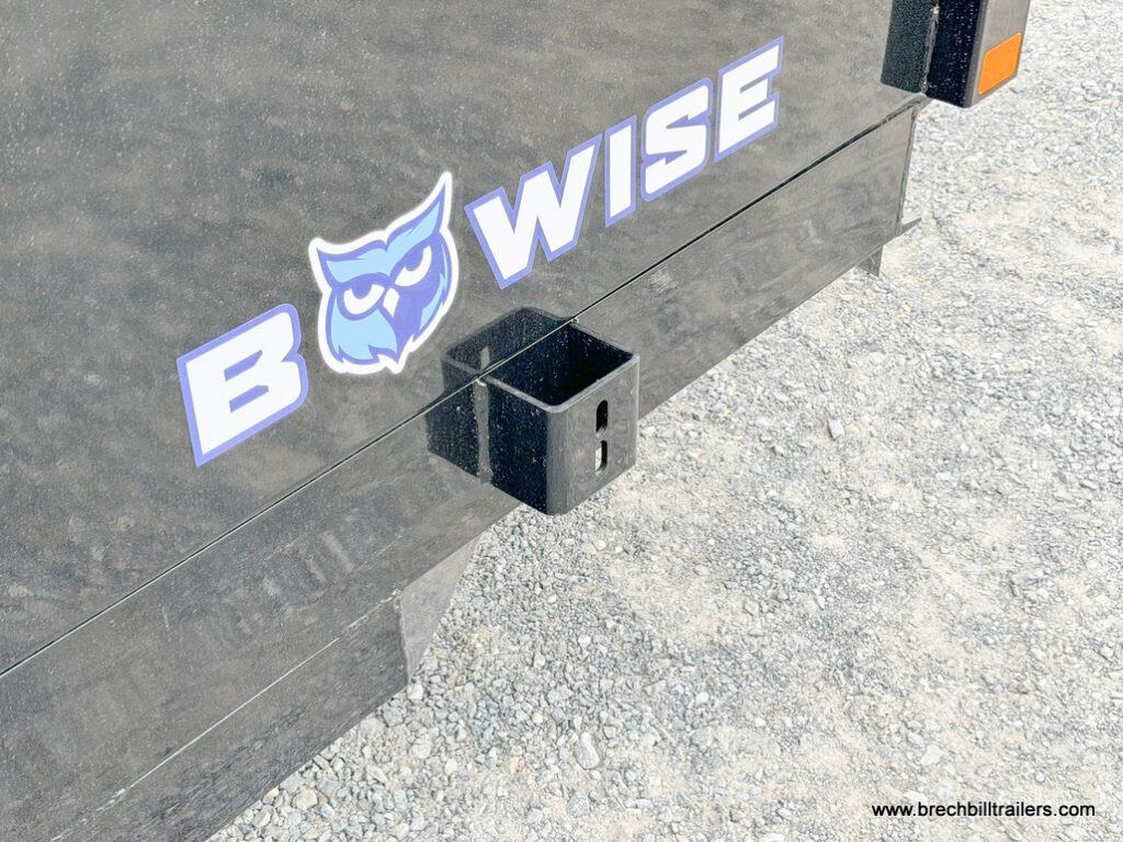 Closeup of the Bwise LP LE 10K Low Pro Dump Trailer